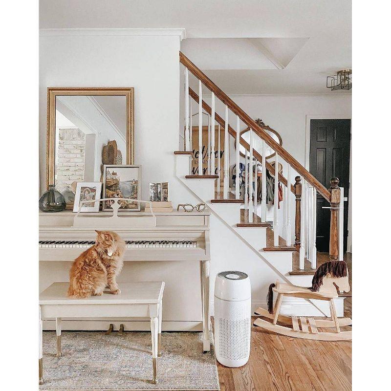 HoMedics PetPlus Large Room Air Purifier with UV-C Technology: Electric, 3 Settings, CARB Certified, 100-300 sq. ft.