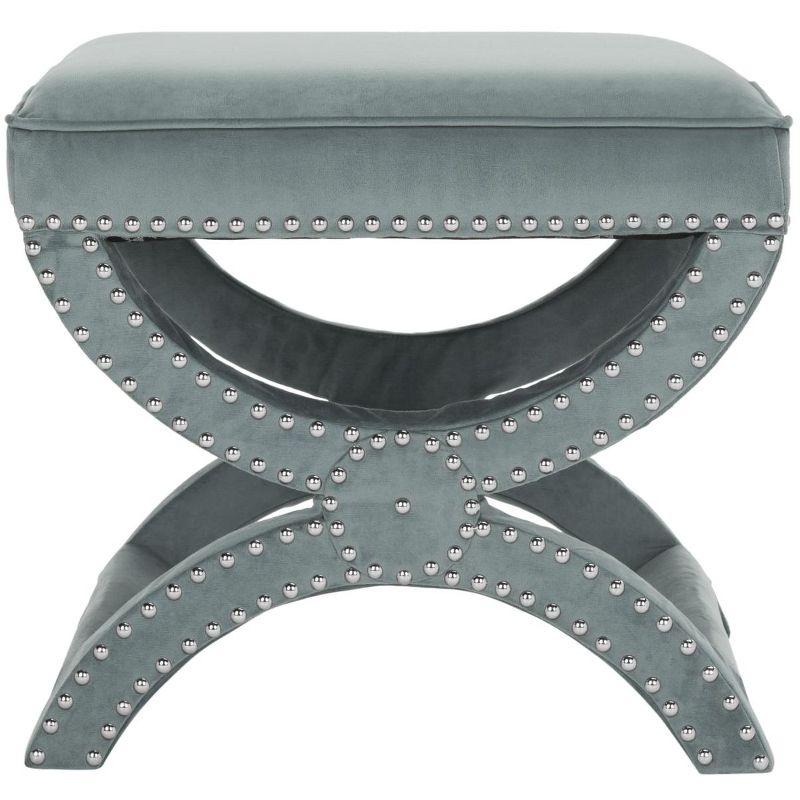 Mystic Ottoman - MCR4645 - Blue - Safavieh