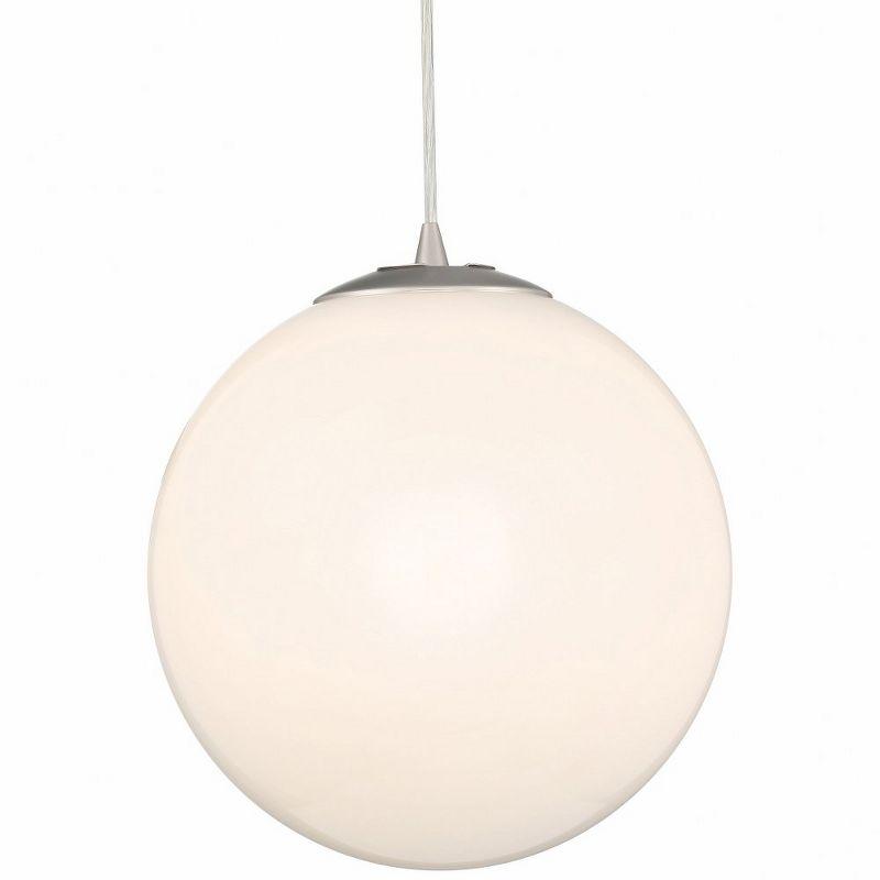 Access Lighting PEARL 1 - Light Pendant in  Brushed Steel