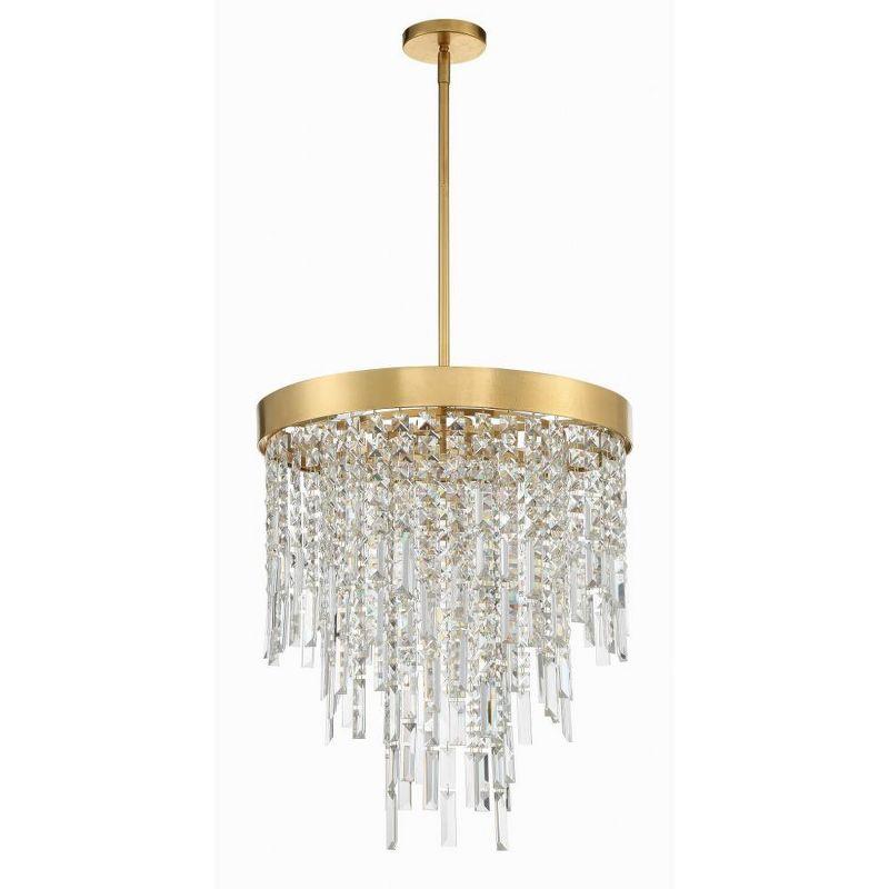 Crystorama Lighting Winfield 5 - Light Chandelier in  Antique Gold