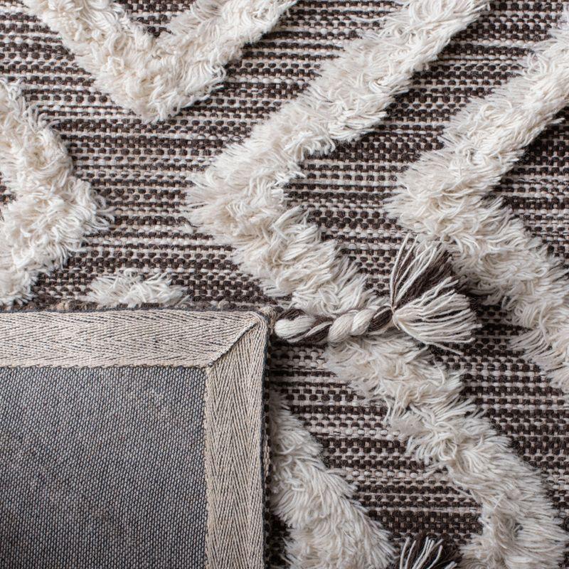 Kenya KNY331 Hand Tufted Runner Rug - Brown/Ivory - 2'3"x8' - Safavieh.