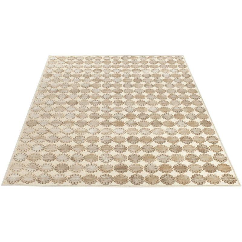 Martha Stewart Collection - MSR7430 - Indoor Power Loomed Area Rugs - Stone/Cream - 8'x10'