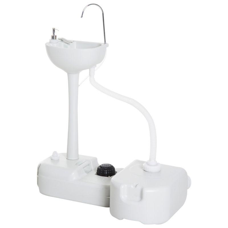 19.75'' Plastic Freestanding Outdoor Sink