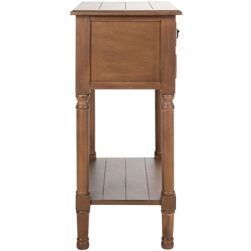 Primrose 3 Drawer Console Table - CNS5707C - Brown - Safavieh