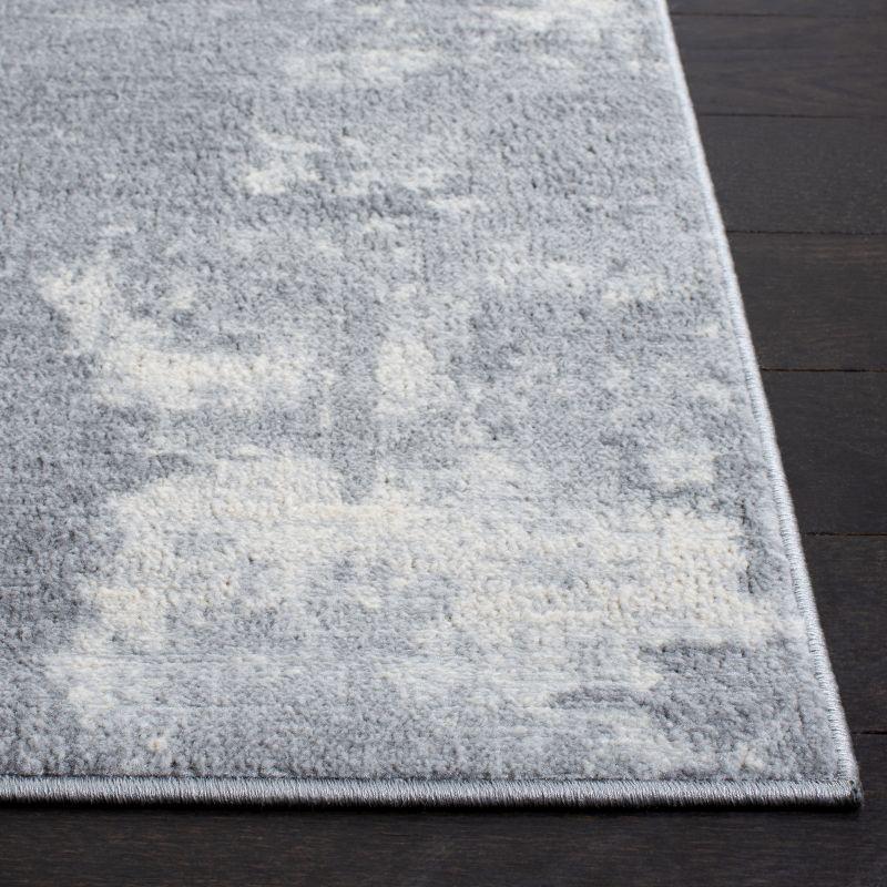 Jasper JSP101 Power Loomed Runner Rug - Light Grey/Ivory - 2'x12' - Safavieh