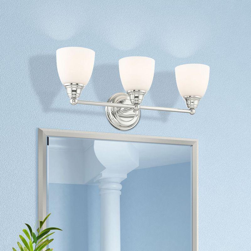 Livex Lighting Somerville 3 - Light Vanity in  Polished Chrome
