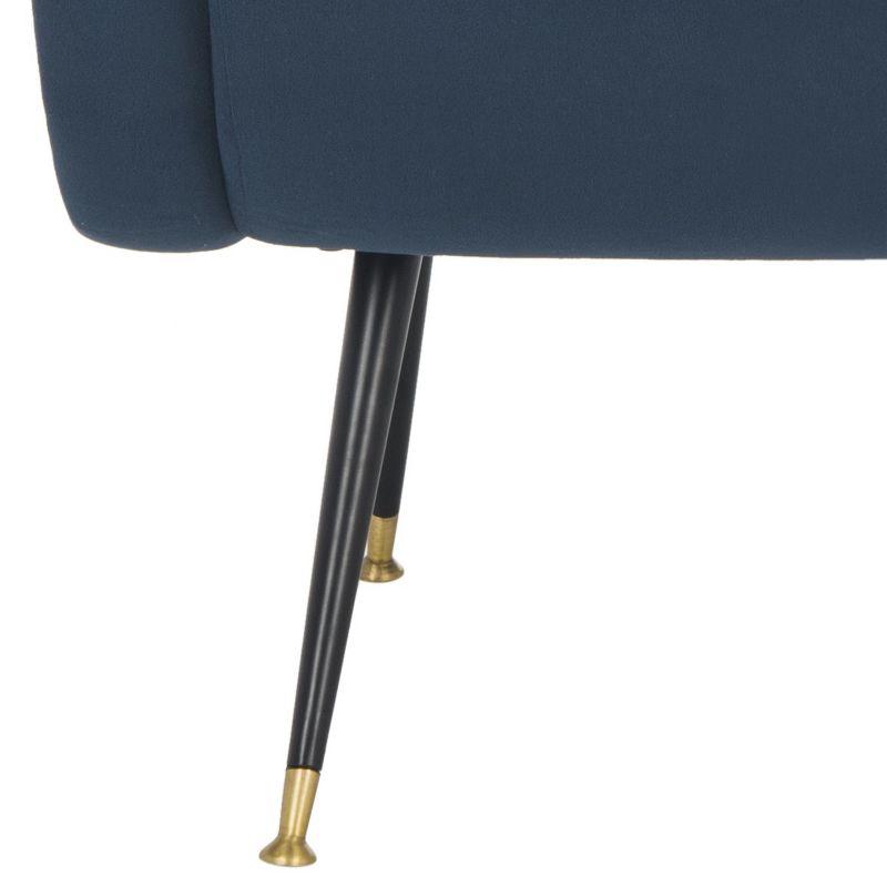 Elicia Accent Chair - FOX6260 - Navy - Safavieh