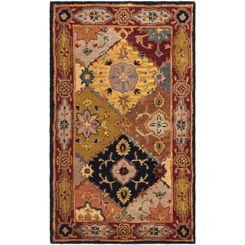 Heritage Multi-Color Hand-Tufted Wool Area Rug 3' x 5'