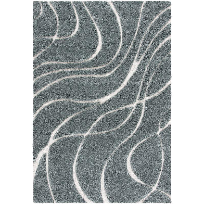 Florida Shag SG471 Power Loomed Rugs - Safavieh