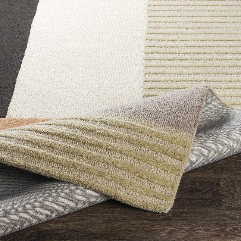Mora Geometric Hand-Tufted Wool Area Rug