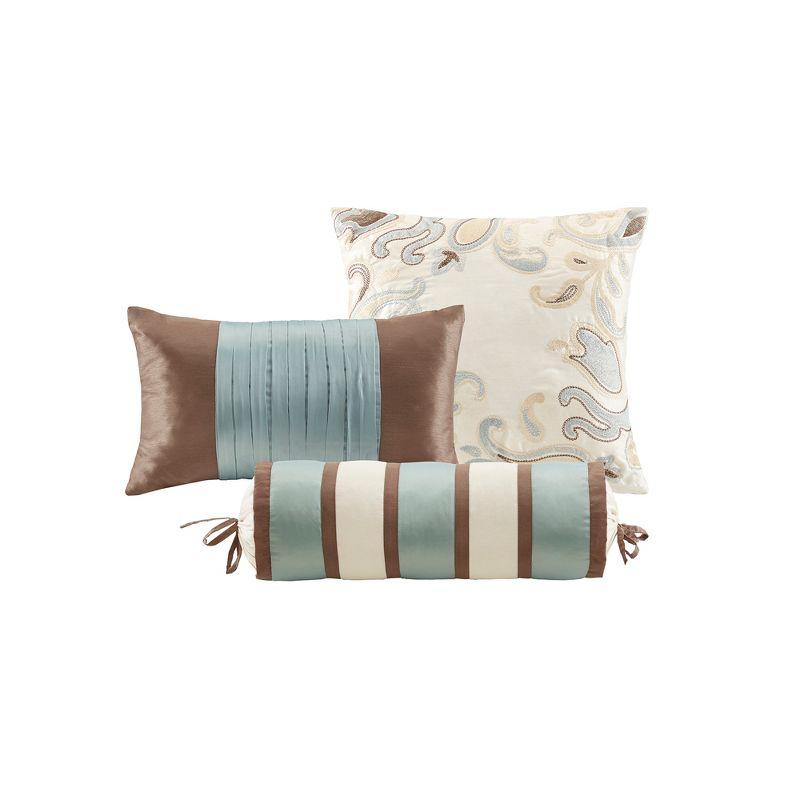 Madison Park Aubrey Paisley Jacquard Duvet Cover Set