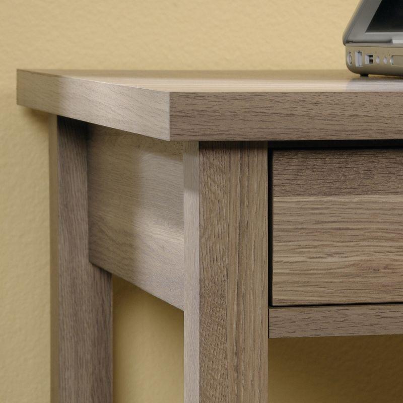 County LineWriting Desk Salt Oak Finish - Sauder: Modern Home Office, Laminated Particle Board, 2 Drawers