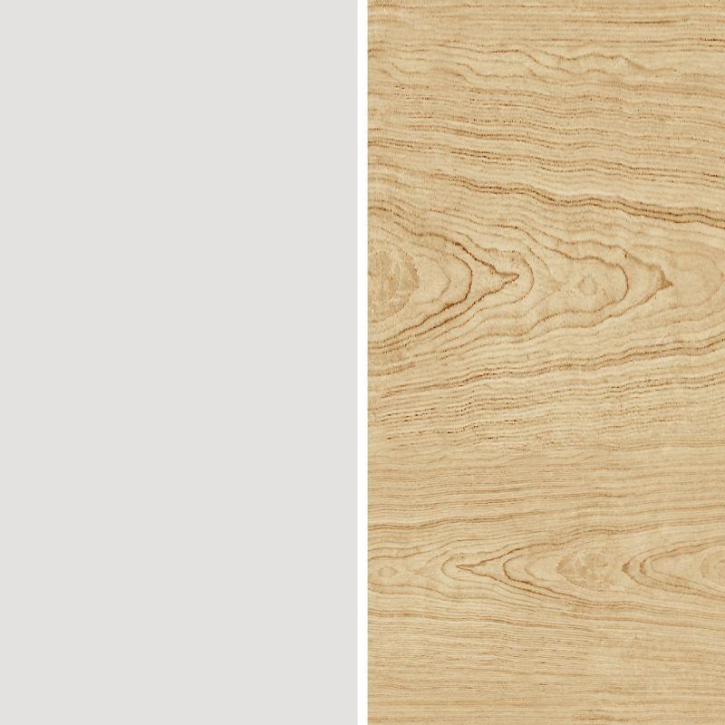 Glenwillow Home 48" Rectangular Solid Wood Dining Table in White/Natural