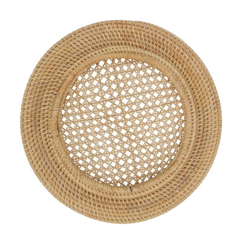 Saro Sousplat Collection Jute Charger (Set of 4)