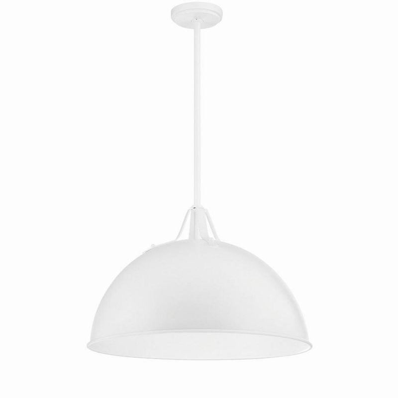 Crystorama Lighting Soto 1 - Light Pendant in  White