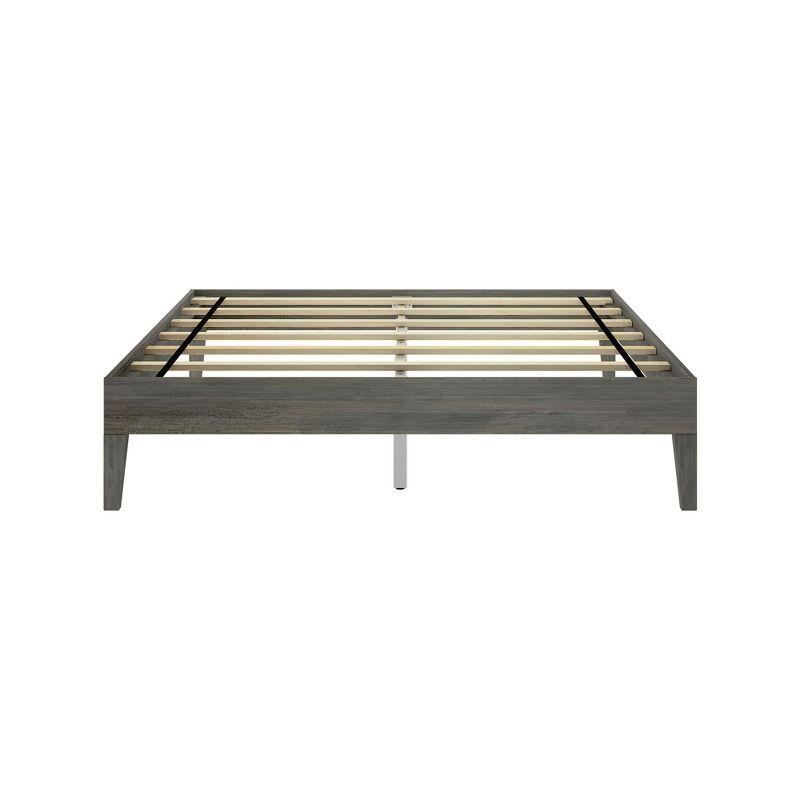 Plank+Beam Queen-Size Platform Bed, Driftwood