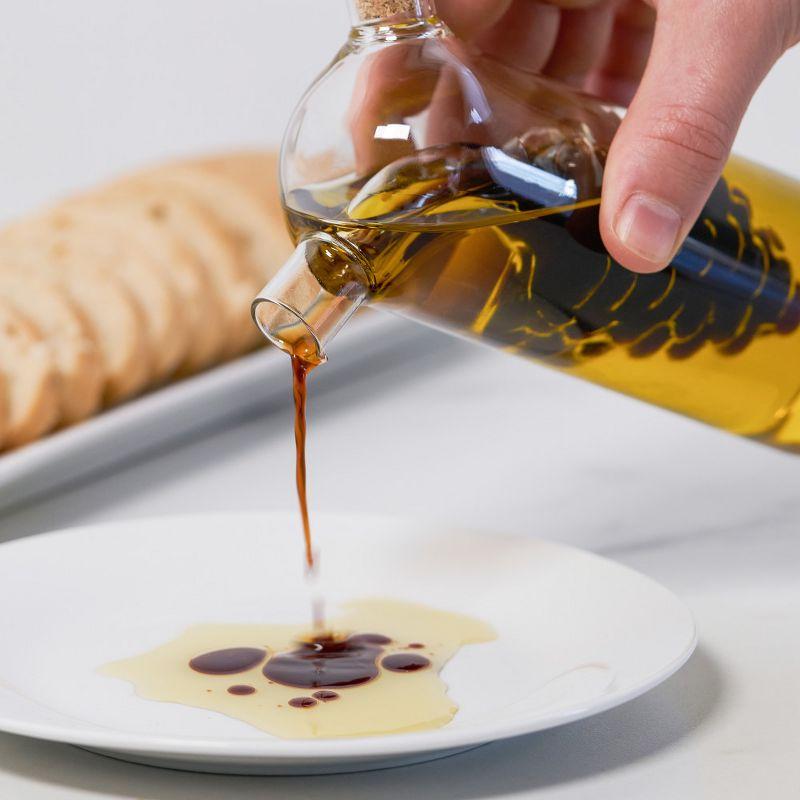 True Napa: Oil & Vinegar Cruet, Clear