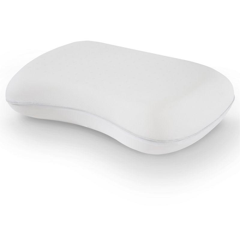 Standard White Memory Foam Cooling Side Sleeper Pillow