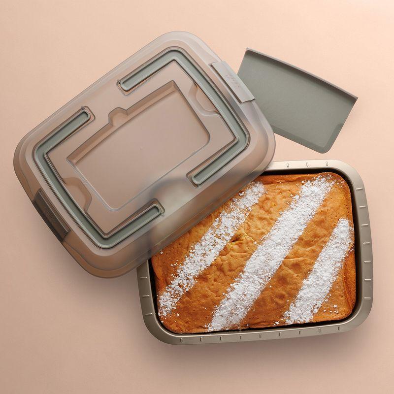 BergHOFF BergHOFF Leo Balance 3 Piece Carbon Steel Non-Stick Rectangle Set