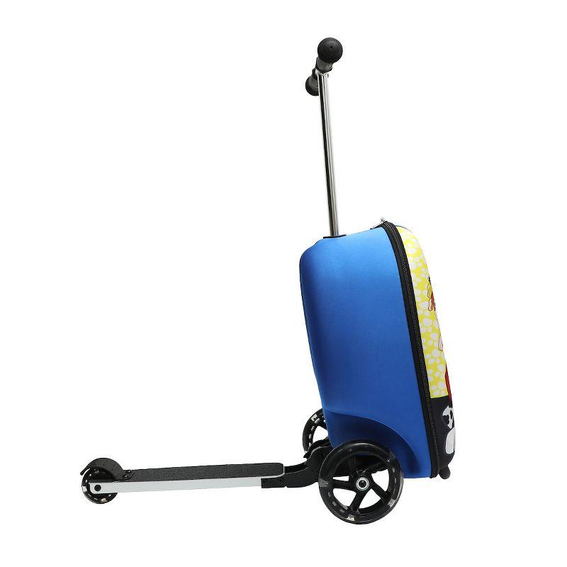 Paw Patrol Hard-Side Scooter Luggage with Light-Up Wheels