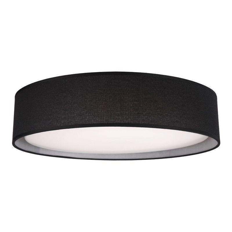 Dalton Fabric LED Flush Mount