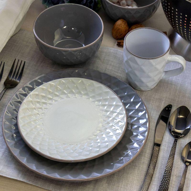 Alec Stoneware Dinnerware - Set of 16