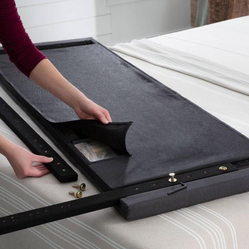 Jane Adjustable Velvet Upholstered Headboard - Brookside Home