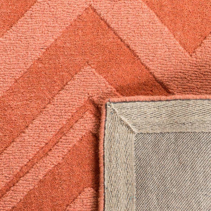 Impressions IM398 Hand Loomed Area Rug - Peach - 7'6"x9'6" - Safavieh.