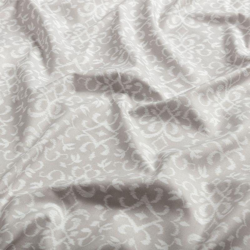 Chanasya Ultra Soft Floral Microfiber Percale Sheet Set