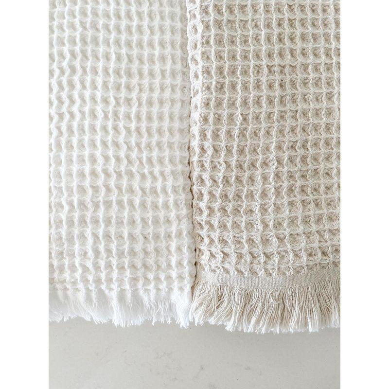 Cotton Waffle Bath Towel - Anaya