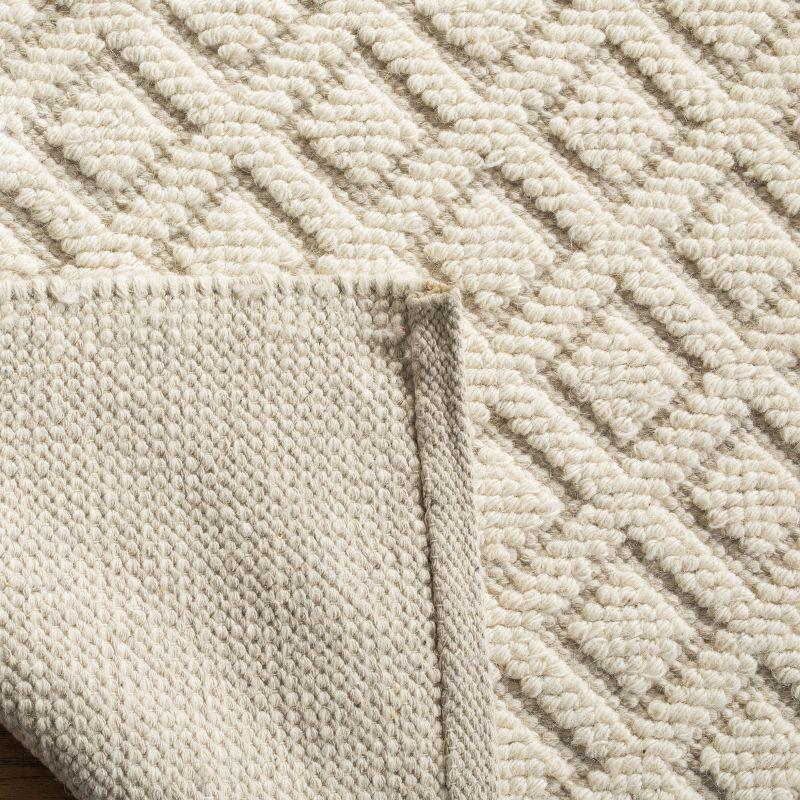 Vermont VRM304 Hand Woven Indoor Area Rug - Ivory - 4'x6' - Safavieh