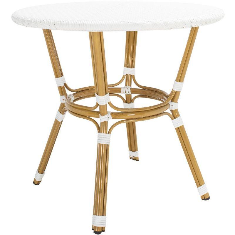 Sidford Bistro Table - Indoor/Outdoor - PAT4012 - White - Safavieh