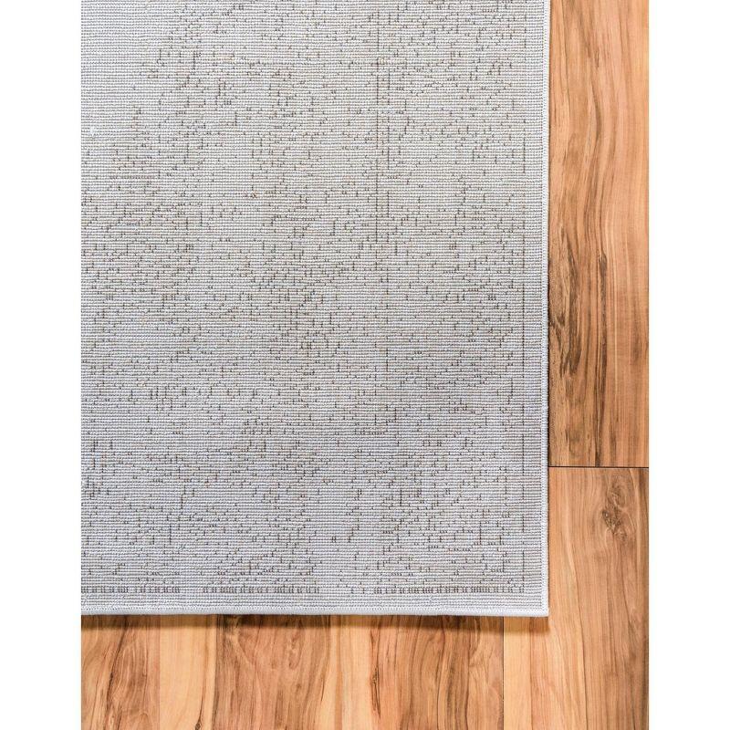 Unique Loom Portland Collection Area Rug - Woodburn (2'  x 6' 1" Runner Ivory/Beige)