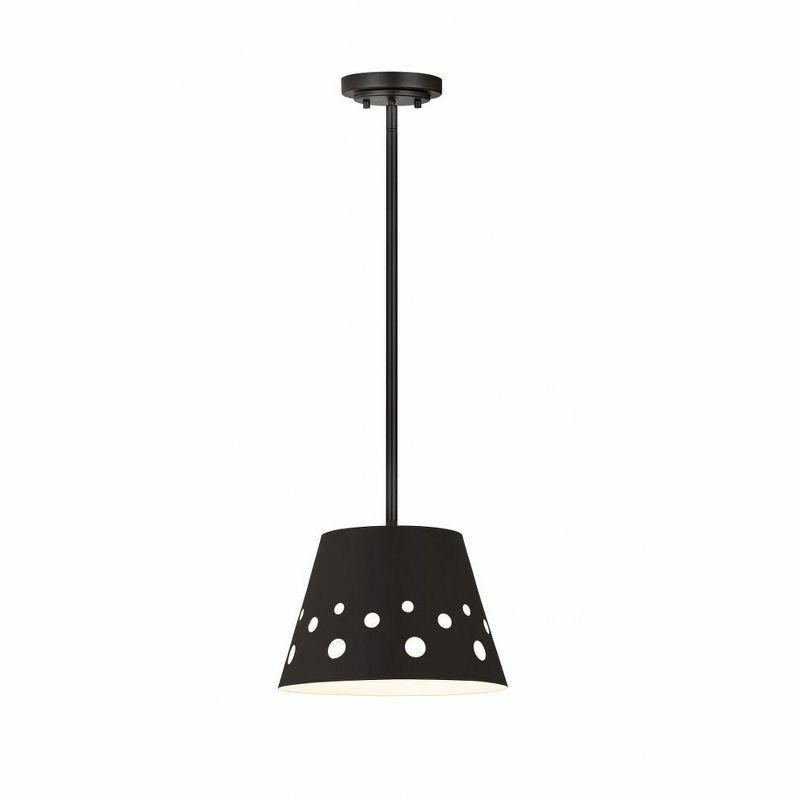 Z-Lite Katie 1 - Light Pendant in  Matte Black