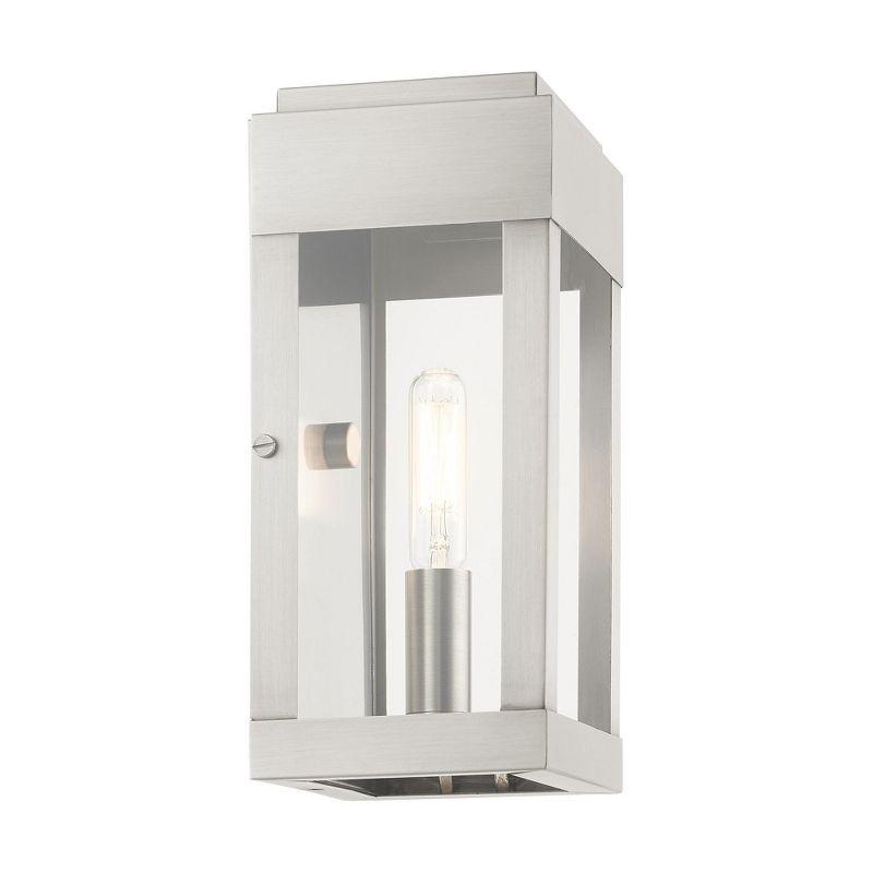 Livex Lighting York 1 - Light Wall Light in  Brushed Nickel