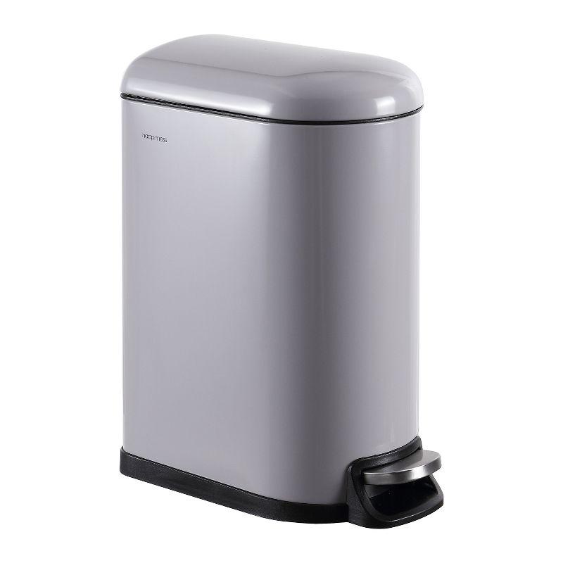 happimess Roland Steel Step On Trash Can