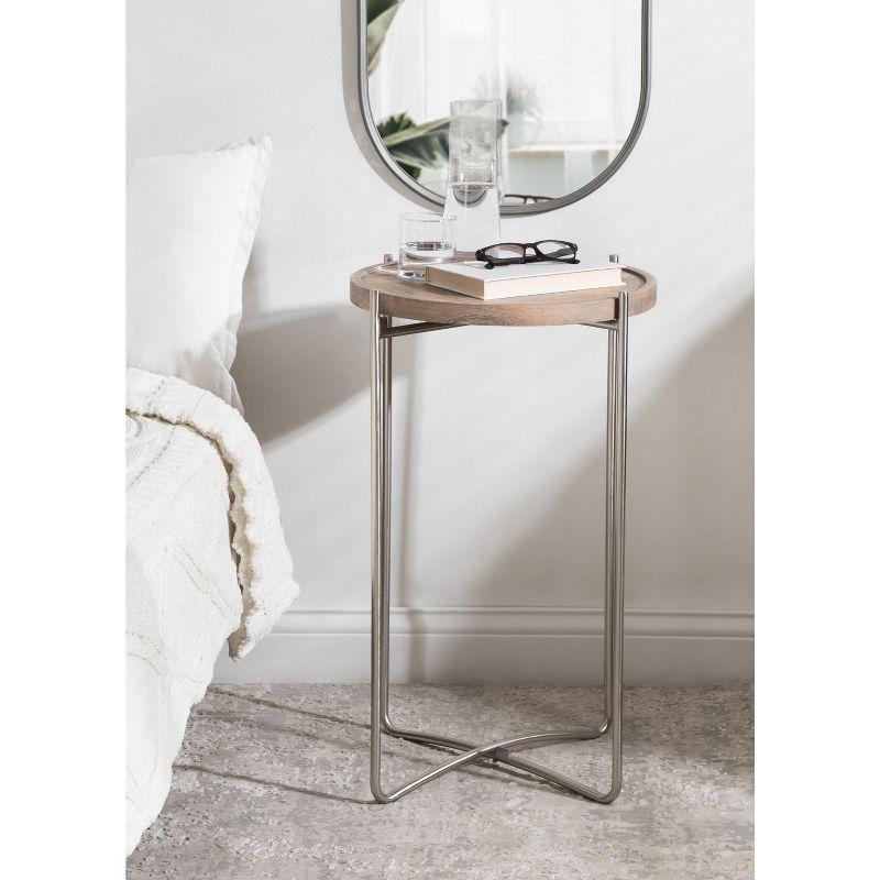 Kate and Laurel Vale Round Side Table