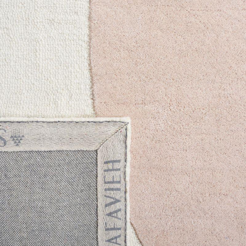 Rodeo Drive RD860 Hand Tufted Indoor Area Rug - 8'x10' - Ivory/Blush - Safavieh