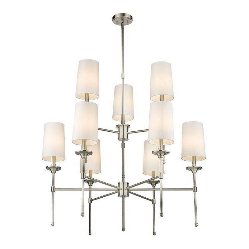 Hayse 9 - Light Dimmable Tiered Chandelier