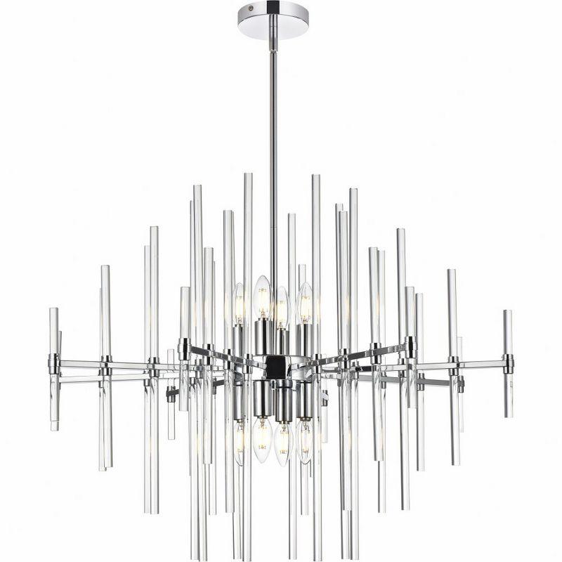 Elegant Lighting Sienna 8 - Light Pendant in  Chrome