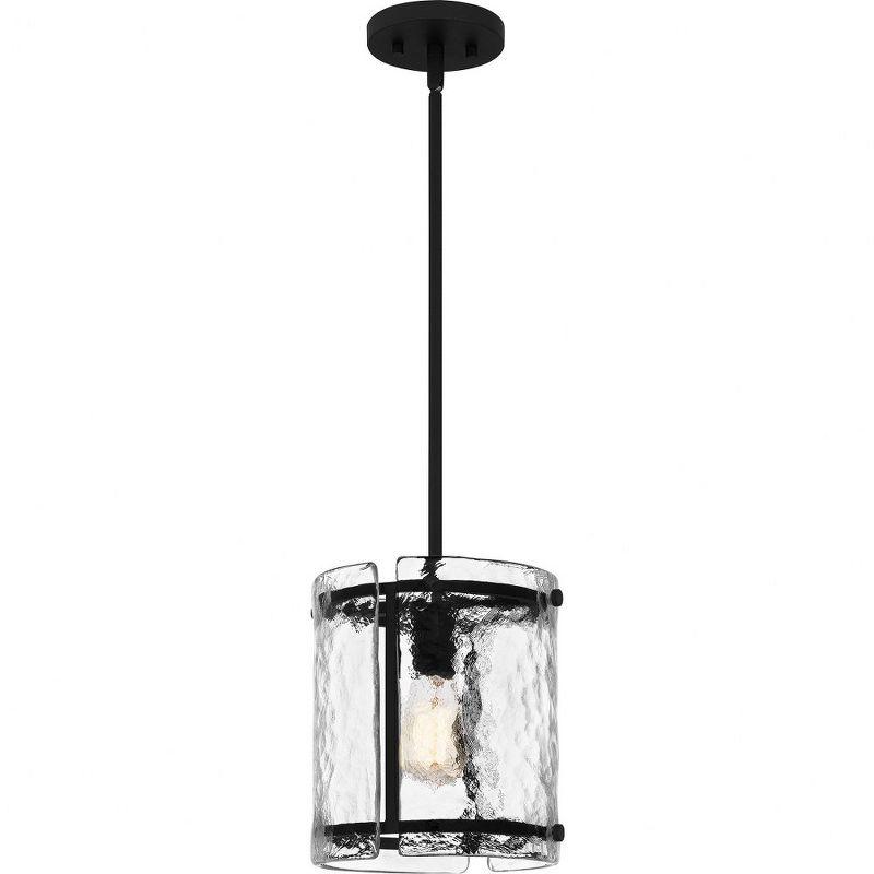 Quoizel Lighting Fortress 1 - Light Pendant in  Earth Black