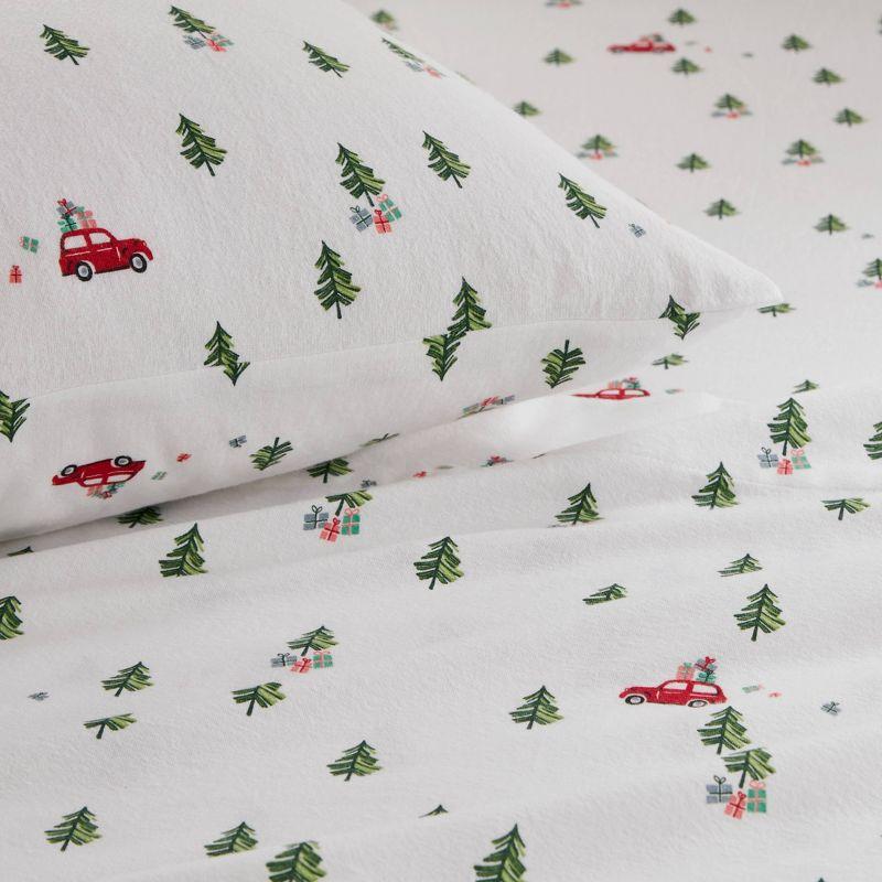 Woolrich 100% Cotton Flannel Sheet Set