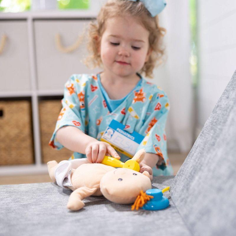 Pediatric Nurse Role Play Set with Baby Doll and Tools