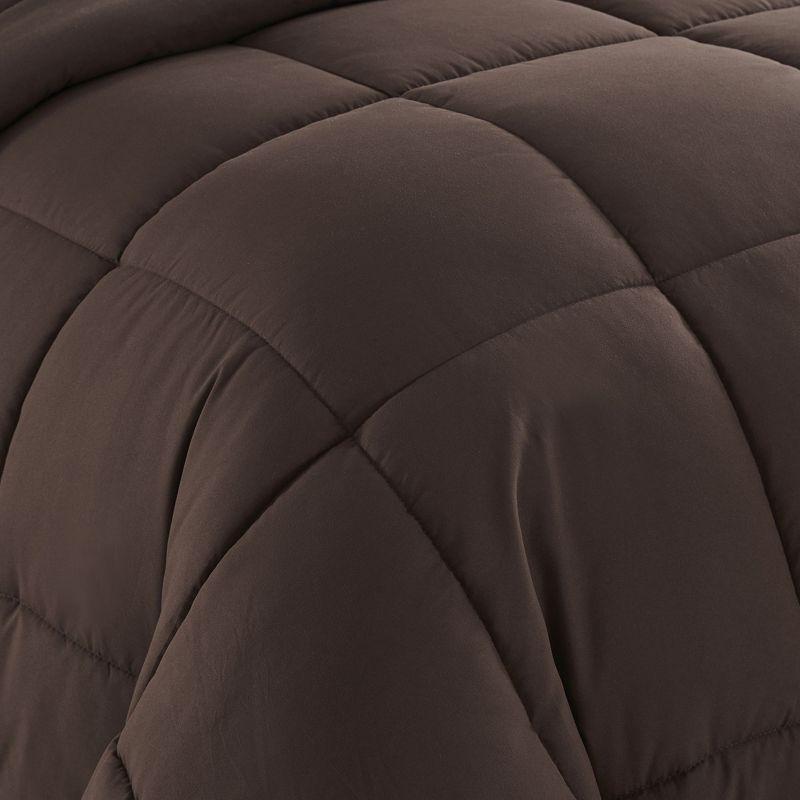 Sweet Home Collection All Season Bed-in-A-Bag Solid Color Comforter & Sheet Set Ultra Soft Bedding by Sweet Home Collection