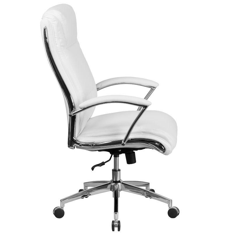 Flash Furniture High Back Designer Smooth Upholstered Executive Swivel Office Chair