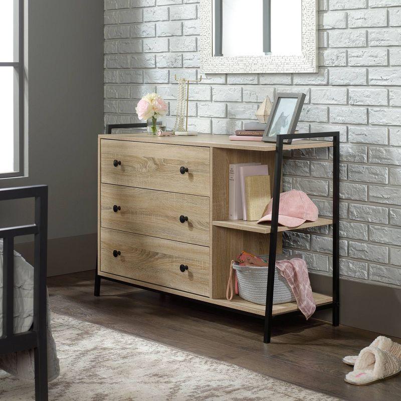 Kirby Shelf Accent 3-Drawer Dresser