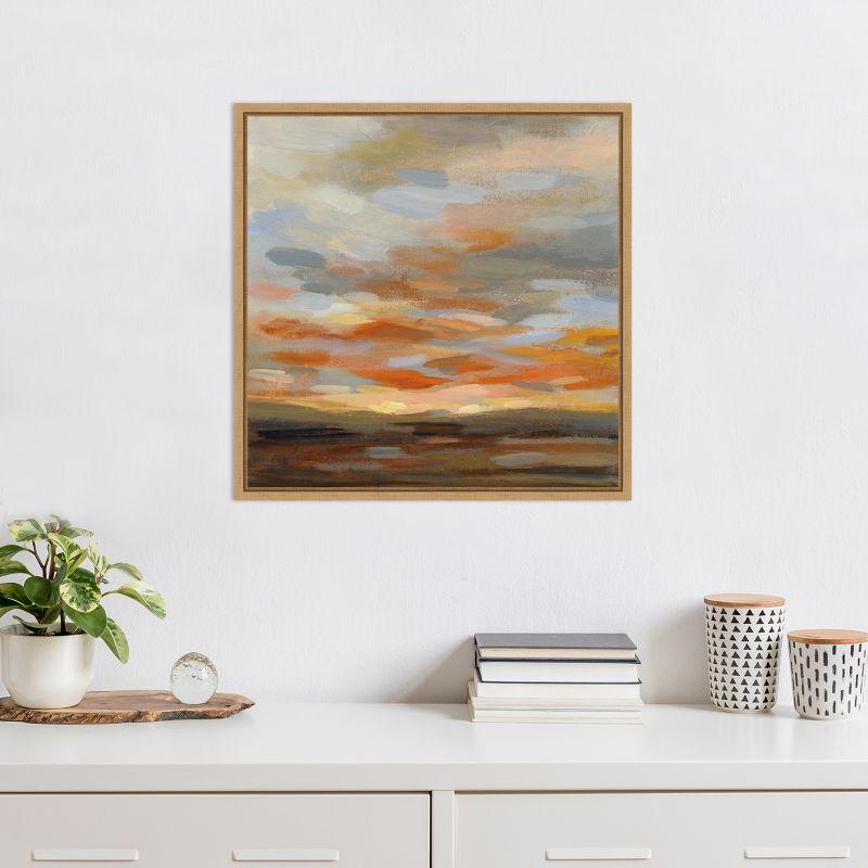 Amanti Art High Desert Sky II by Silvia Vassileva Canvas Wall Art Print Framed 22-in. x 22-in.