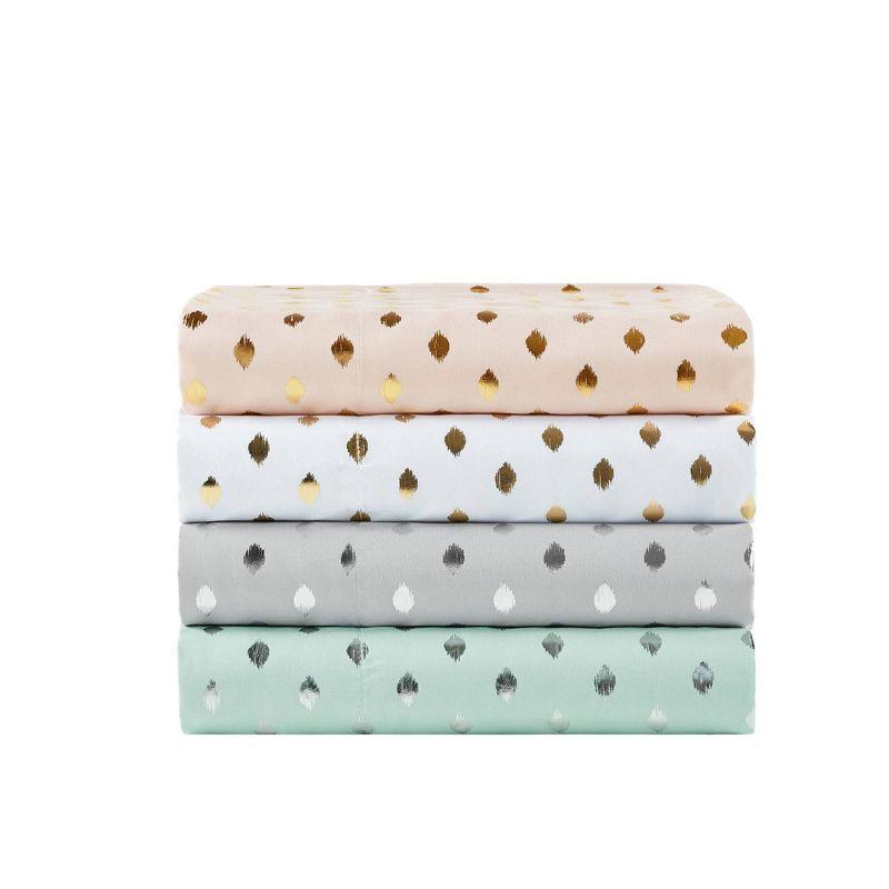 Metallic Dot Printed Sheet Set