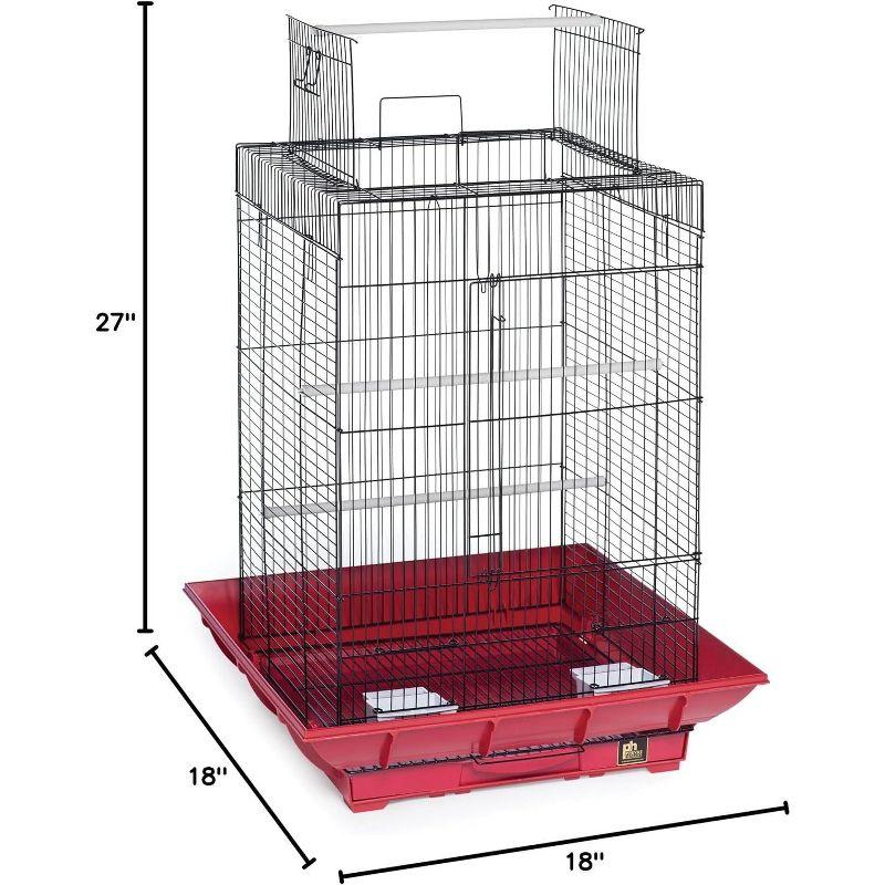 Prevue Pet Products SP851B/B Clean Life Play Top Cage, Black