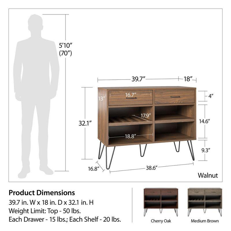 Ameriwood Home Pino Valley Beverage Cabinet